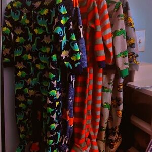 Colorful Dinosaur and Animal Print Baby Onesies